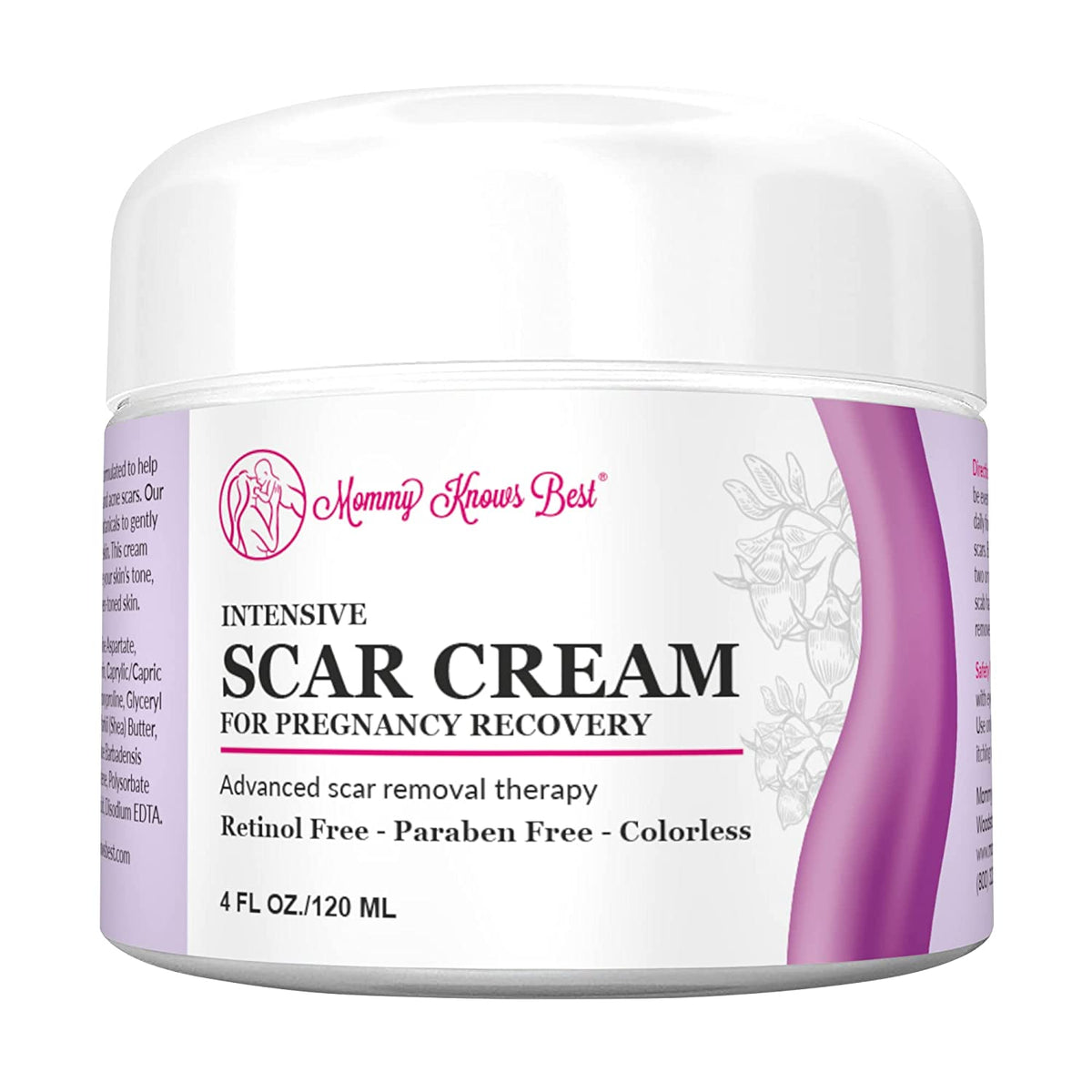 Scar Cream 4oz Mommy Knows Best