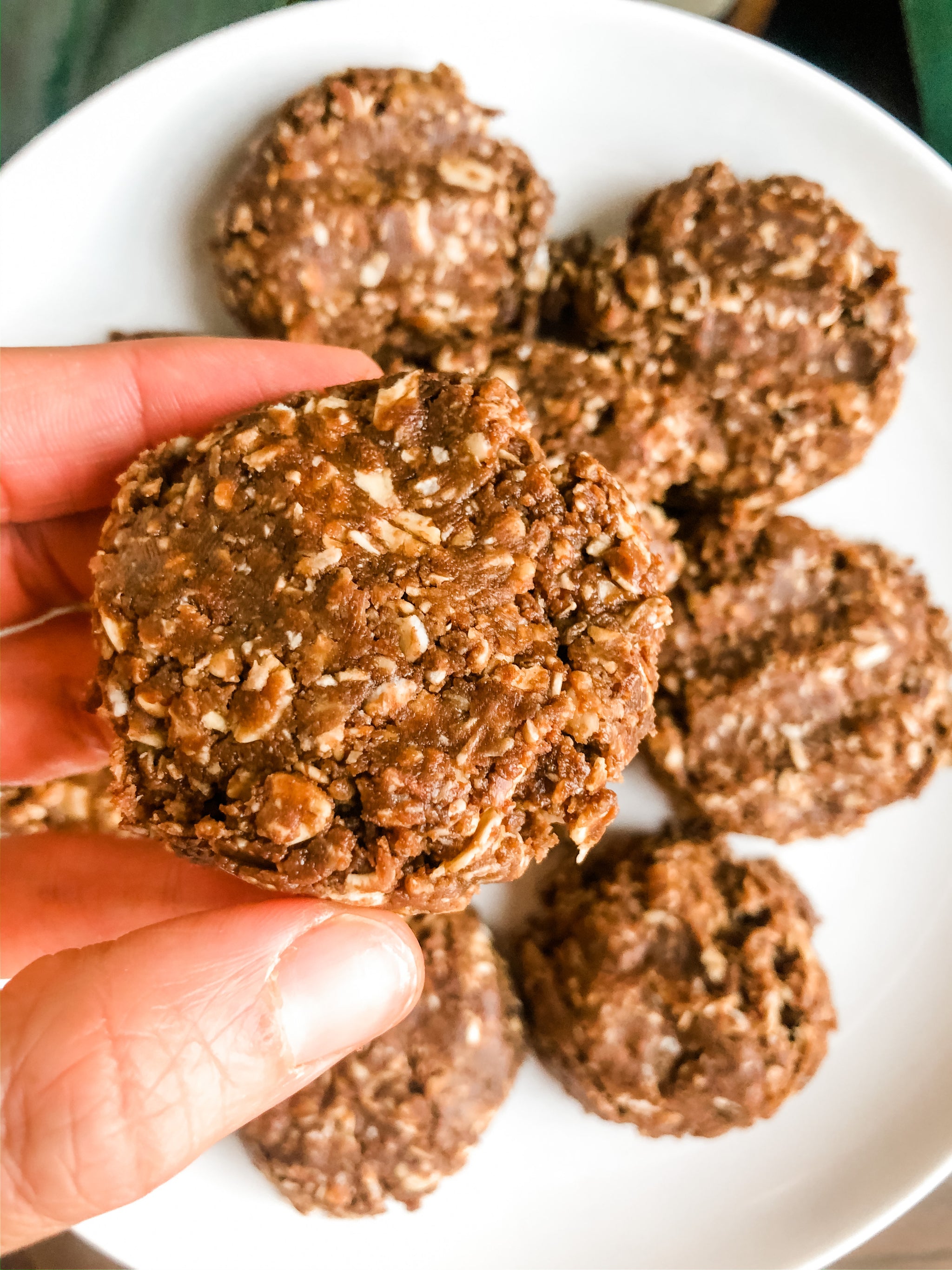 How to Make Chocolate Peanut Butter NO BAKE Lactation Cookies!
