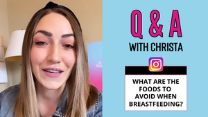 What are the kinds of food to avoid when breastfeeding?