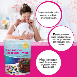 Lactation Cookie Mix - Rainbow Candy - 16 oz